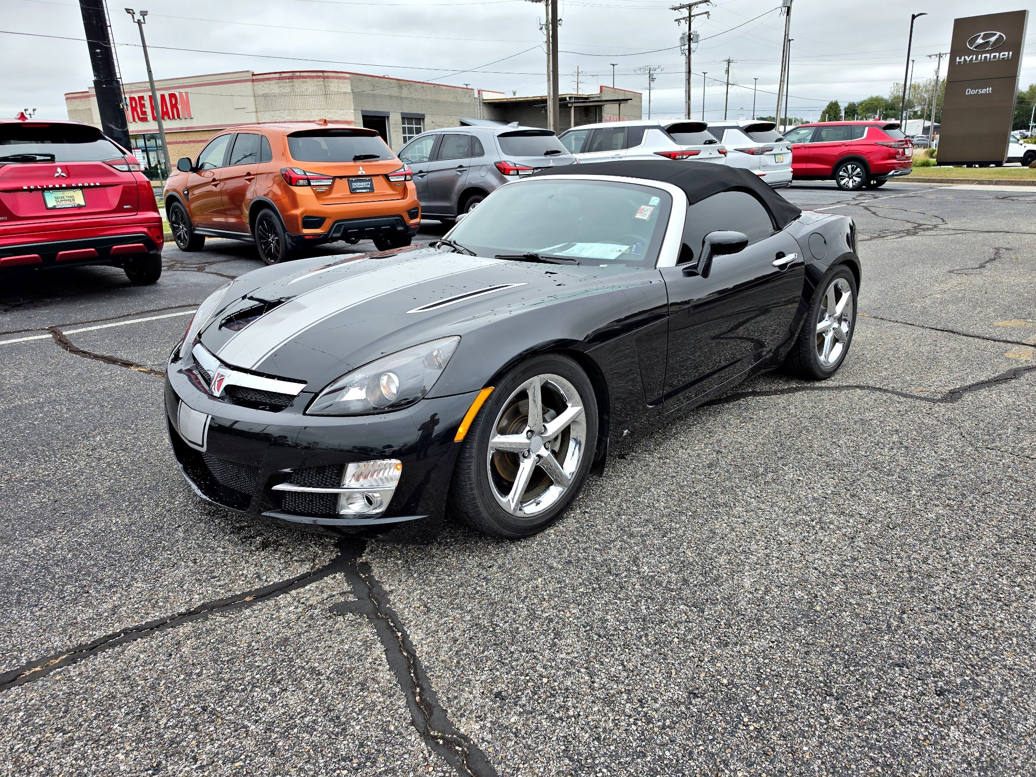 2008 Saturn Sky Carbon Flash SE