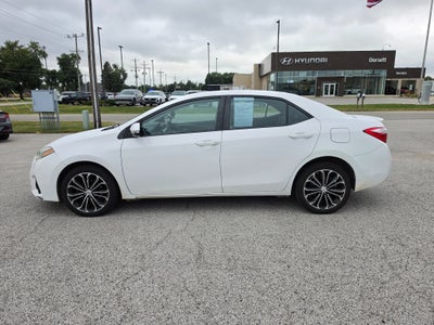 2016 Toyota Corolla S Plus