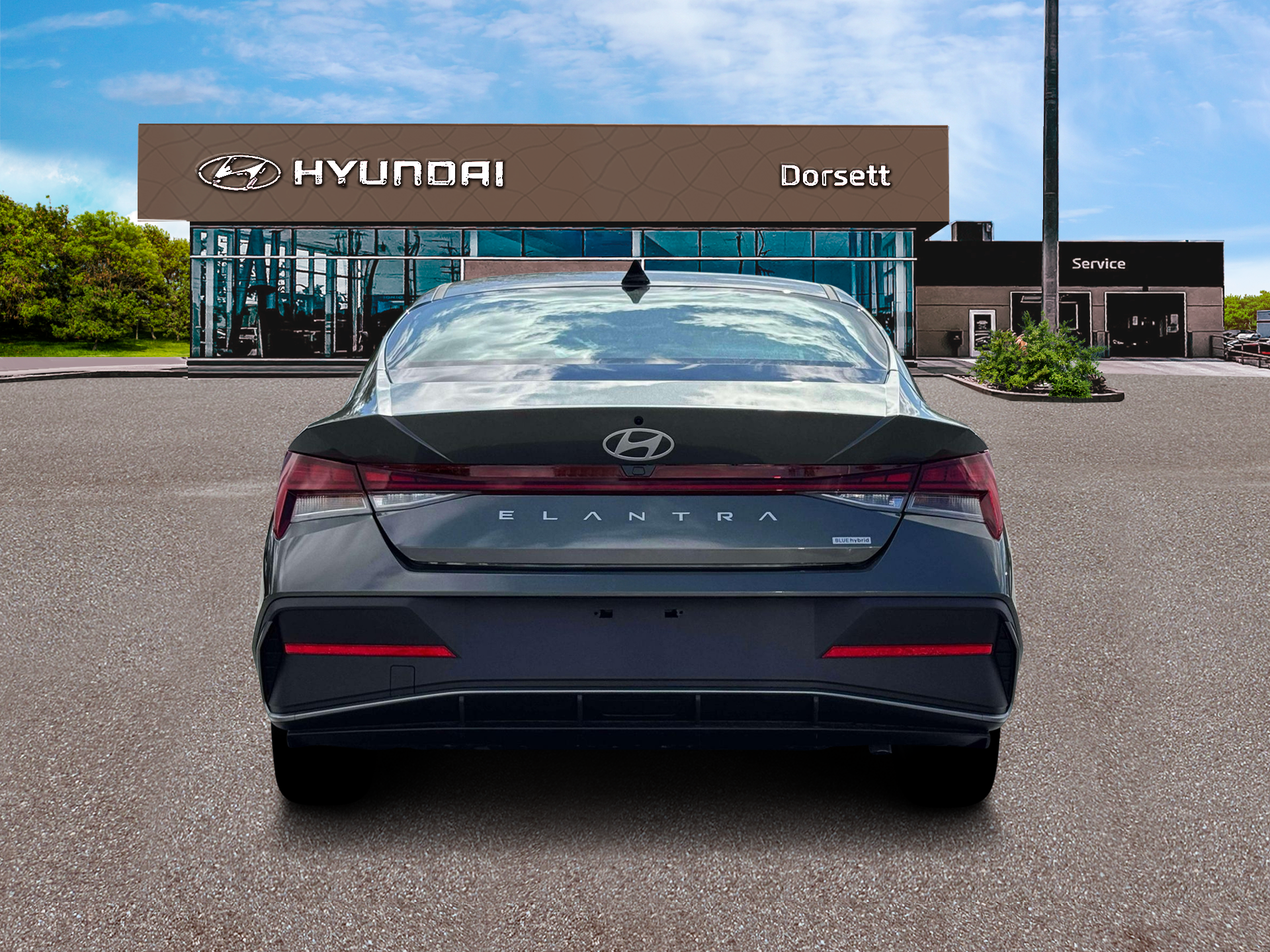 2026 Hyundai ELANTRA HYBRID Blue