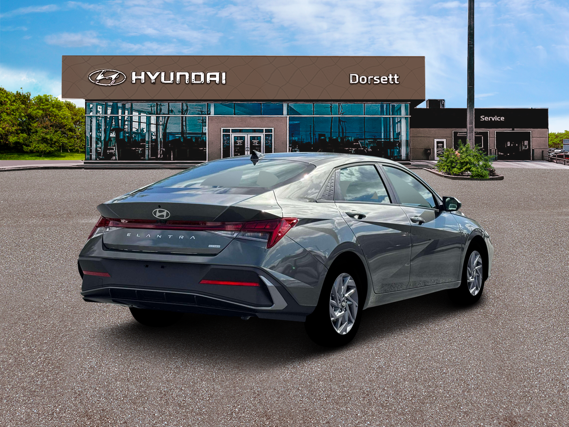 2026 Hyundai ELANTRA HYBRID Blue