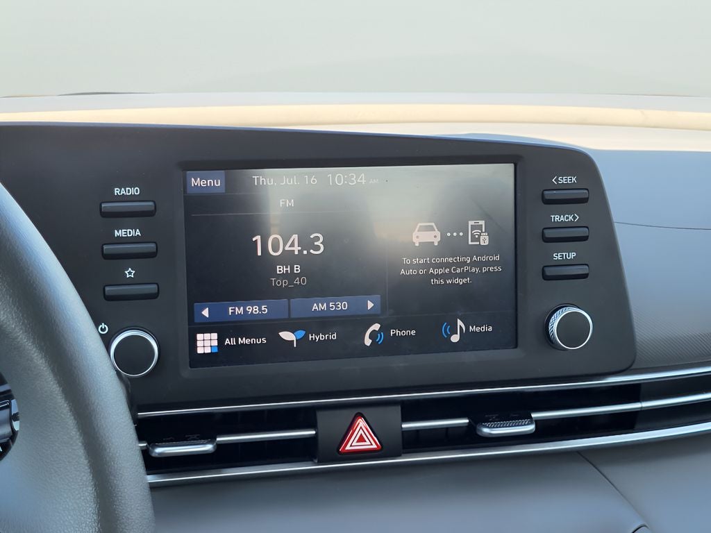 2025 Hyundai ELANTRA HYBRID Blue