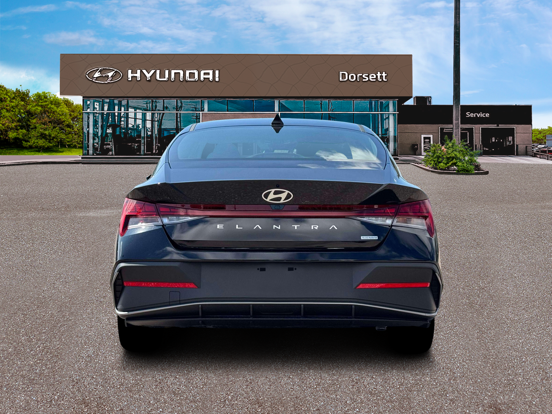 2026 Hyundai ELANTRA HYBRID Blue