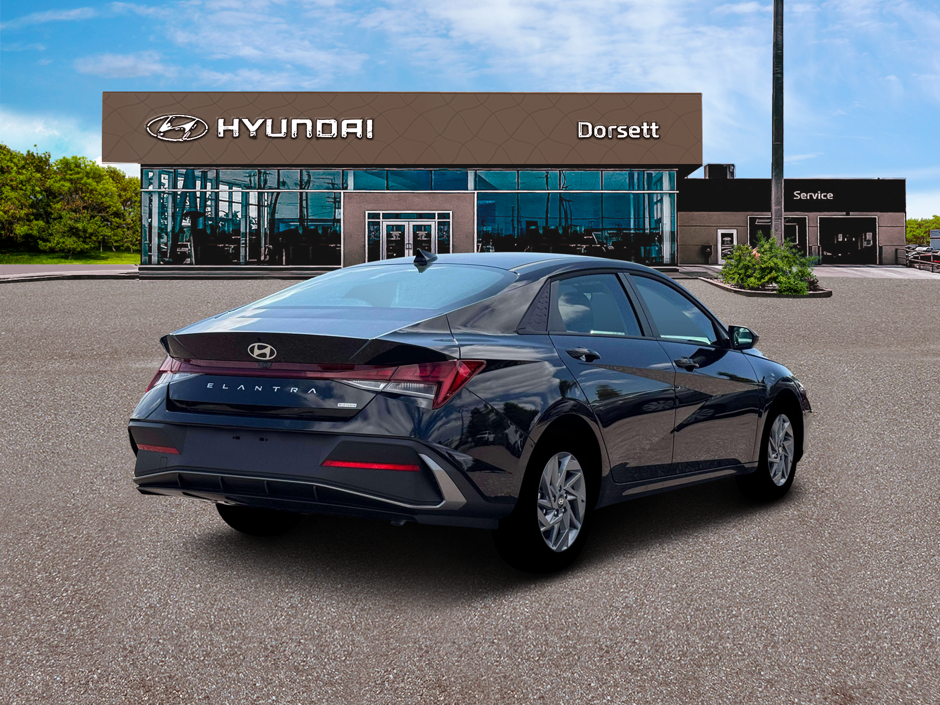 2026 Hyundai ELANTRA HYBRID Blue